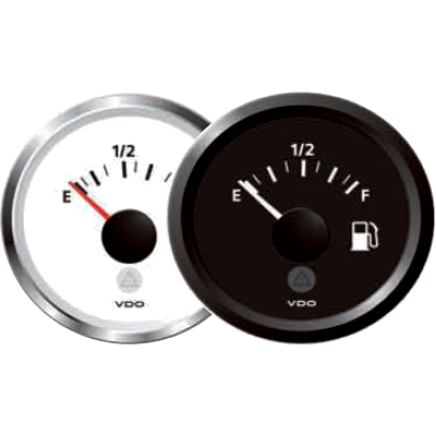 Indicatore livello carburante - VDO, 52mm, 240-33,5 ohm, Range E-F, 12/24v